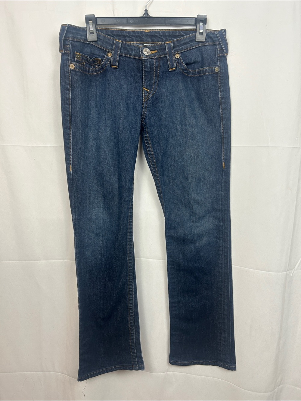 True Religion Women's Dark Blue Boot Cut Jeans
